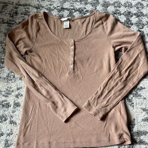 Button up pink shirt